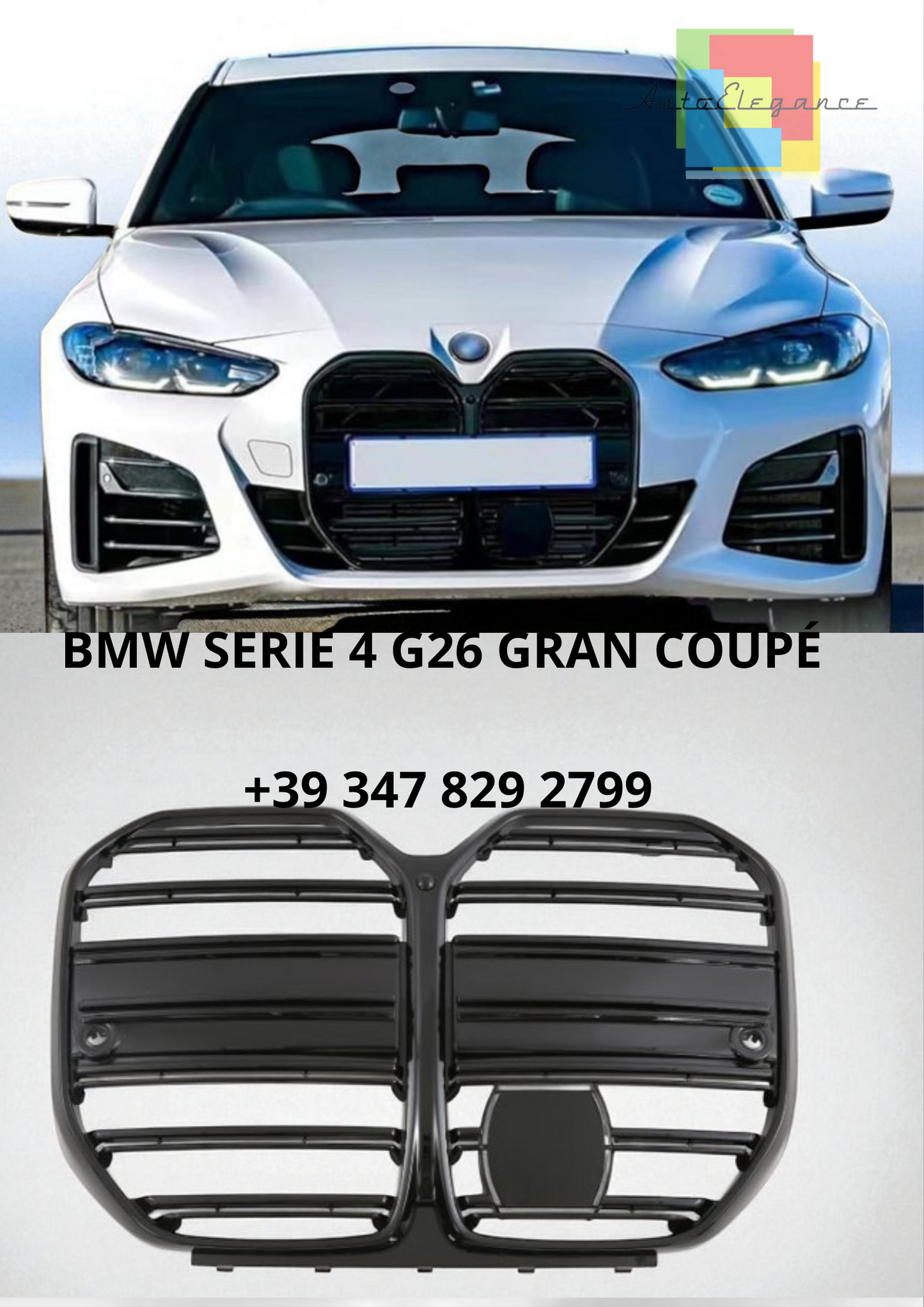 🔥Griglia Sportiva – BMW Serie 4 G26 Gran Coupé🔥