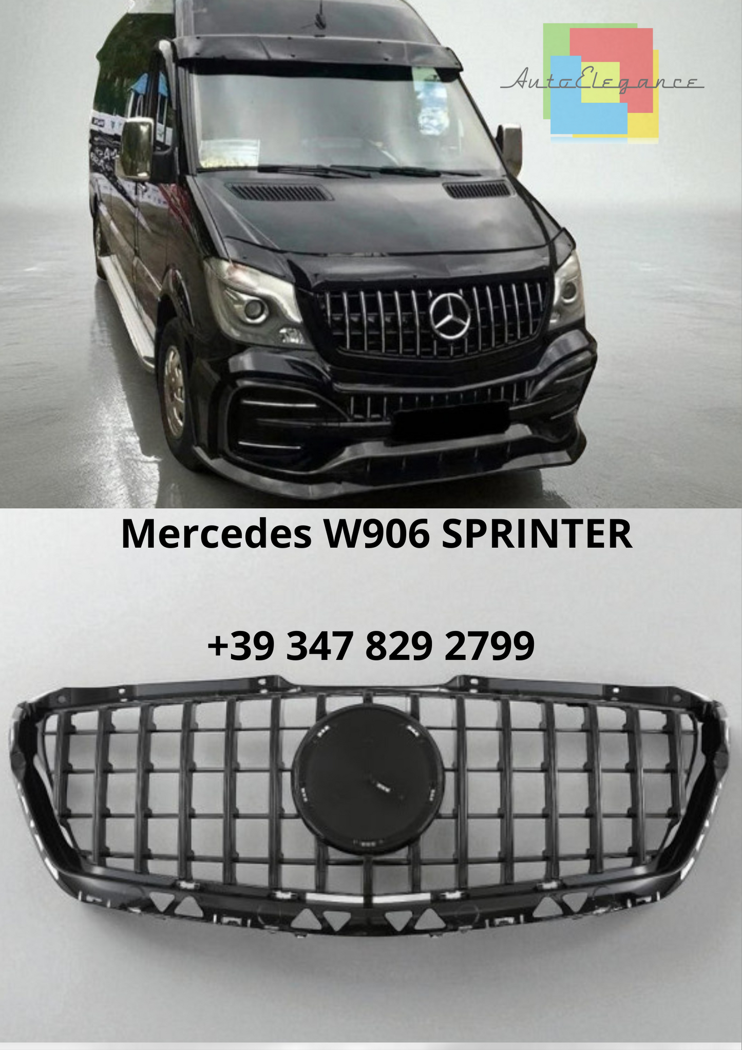 🔥Griglia Sportiva Panamericana GT – Mercedes W906 Sprinter Facelift🔥