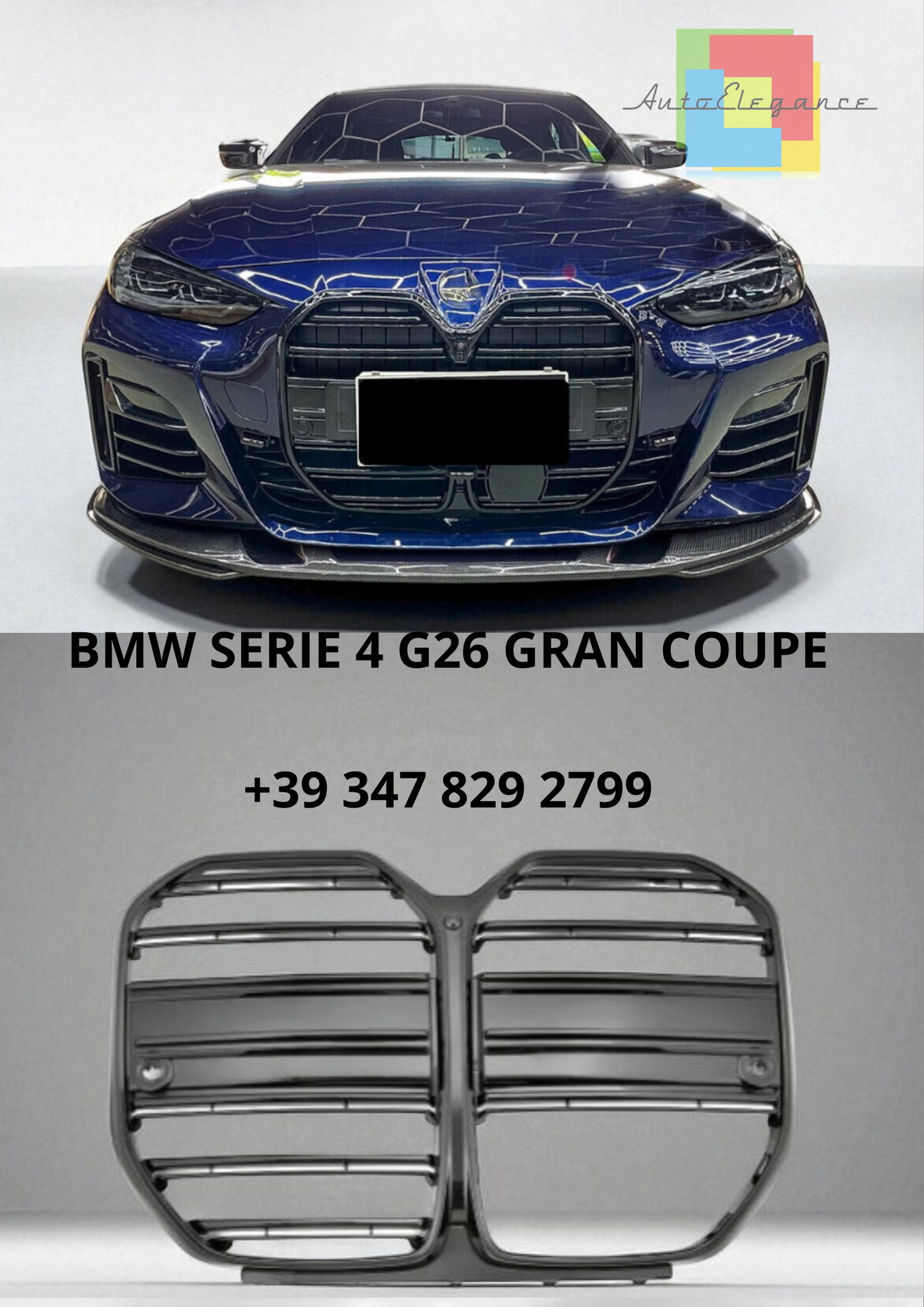🔥Griglia Sportiva – BMW Serie 4 G26 Gran Coupé🔥