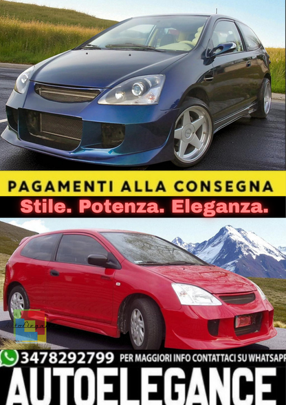 💫Paraurti Anteriore per Honda Civic – Front Bumper Aftermarket OEM Style💫