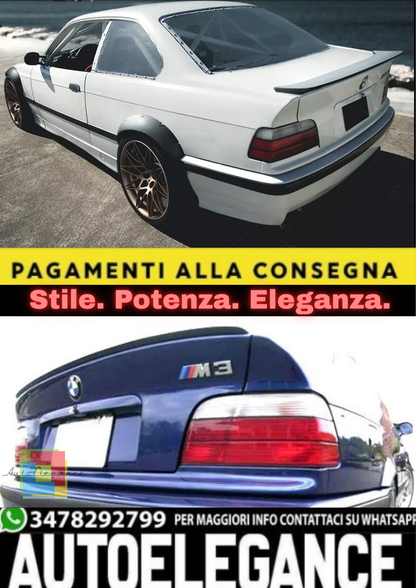 💫 Spoiler Posteriore Drift Look per BMW Serie 3 E36 (1991–1999) – Alettone💫