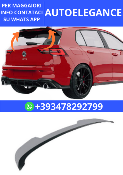 💫ART.2416 SPOILER VOLKSWAGEN GOLF MK8 GTI 2020-2024💫