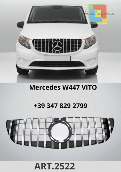 🔥ART.2522 Grill Sport Grille for Mercedes W447 VITO FACELIFT – Panamericana🔥