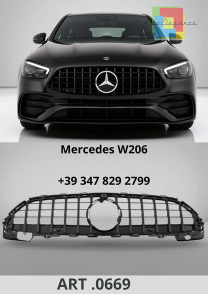 🔥ART.0669 Griglia Sport Panamericana GT per Mercedes W206 AMG Line🔥