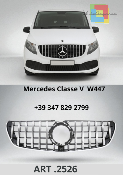 🔥ART.2526 Sport GT Griglia adatta per Mercedes W447 Classe V Facelift + AMG🔥
