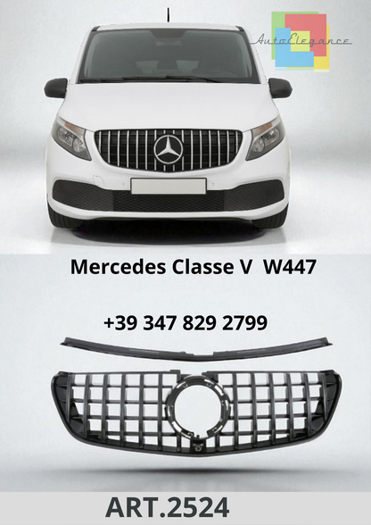 🔥ART.2524 Sport GT Griglia per Mercedes W447 Classe V Facelift+ AMG-Line 🔥