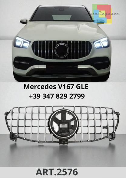 🔥ART.2576 Griglia Sport Panamericana GT Look per Mercedes V167 GLE🔥
