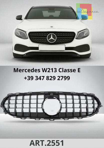 🔥ART.2551 Griglia Sport Panamericana GT Look per Mercedes W213 Classe E 🔥