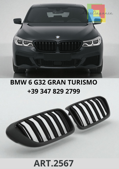 🔥ART.2567 Griglia Sportiva a Doppia Lamella per BMW Serie 6 G32 Gran Turismo🔥
