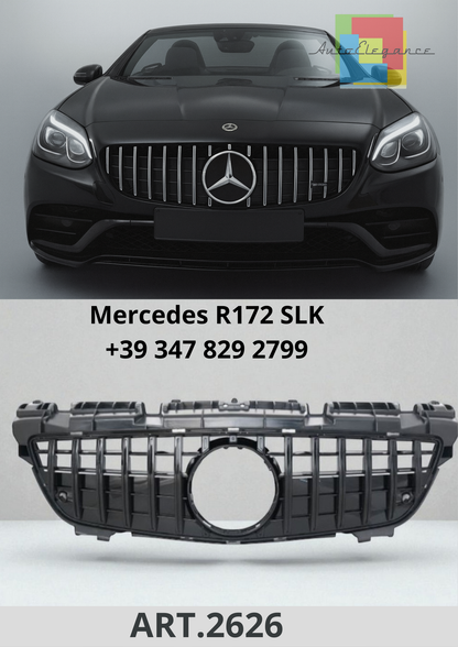 🔥ART.2626 Griglia Sport Panamericana GT Look per Mercedes R172 SLK(2011–2015)🔥