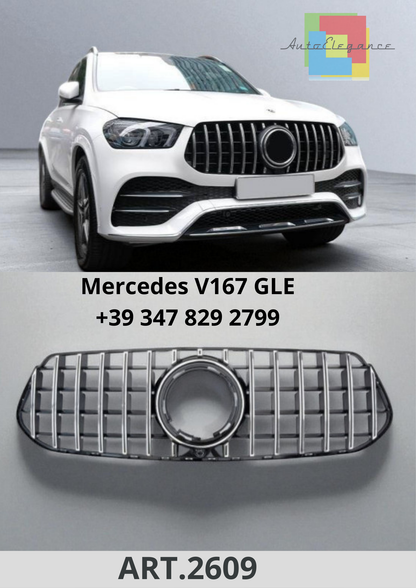 🔥ART.2609 Calandra Sport Panamericana GT Look adatta per Mercedes V167 GLE🔥