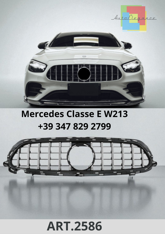 🔥ART.2586 Griglia Sport Panamericana GT Look per Mercedes Classe E W213 /C238🔥