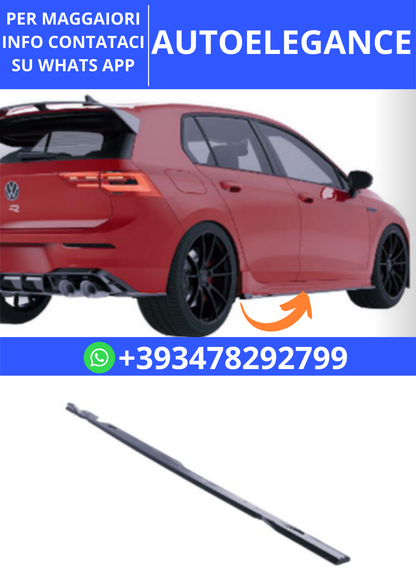 💫ART.2419 SOTTO MINIGONNE VOLKSWAGEN GOLF MK8 R 2017-2020💫