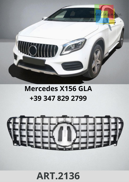 🔥ART.2136 Calandra Sport adatta per Mercedes X156 GLA Facelift Panamericana 🔥