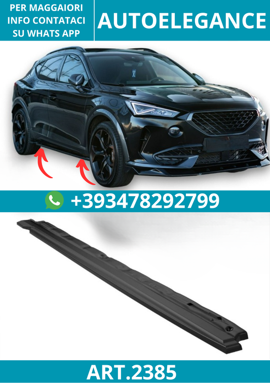 2385 ⭐Sotto Minigonne laterali adatte per Cupra Formentor (2020-2024)⭐