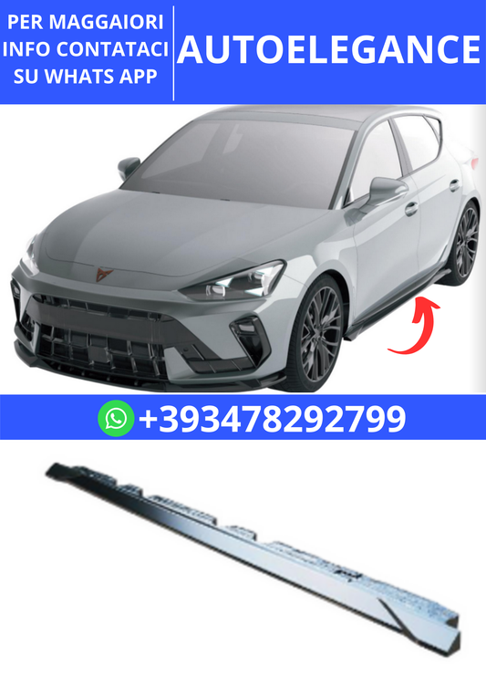 💫ART.2380 SOTTO MINIGONNE CUPRA LEON MK1 FACELIFT 2024+💫