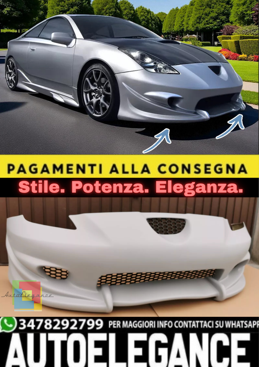💫Paraurti Anteriore per Toyota Celica T23 (1999–2006) – Front Bumper Sportivo💫