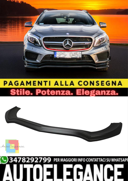 🔥Splitter Anteriore in ABS per Mercedes GLA 45 AMG SUV (X156) 🔥