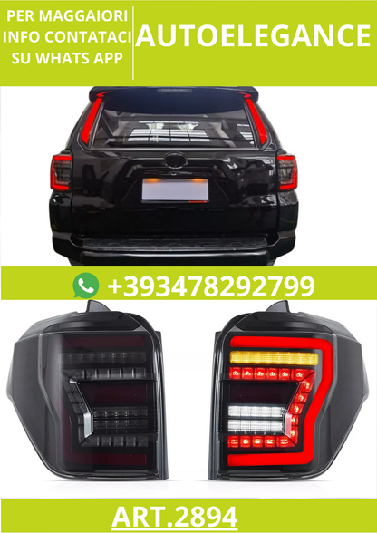 ⭐ART.2894 Fanali Posteriori a LED con Animazione Sequenziale – Toyota 4Runner ⭐