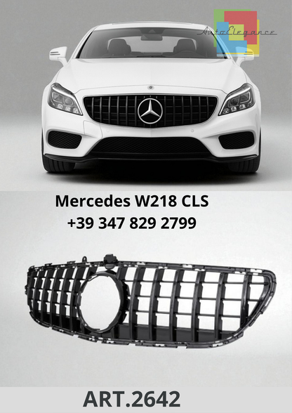 🔥ART.2642 Calandra Sport Panamericana Look per Mercedes W218 CLS (2014–2018)🔥