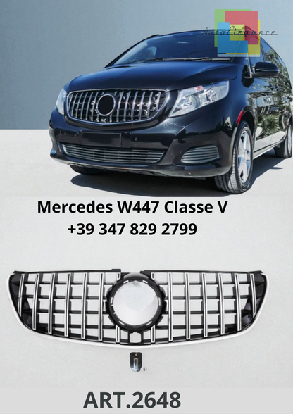 🔥ART.2648 Griglia Sport adatta per Mercedes W447 Classe V 360° Panamericana 🔥