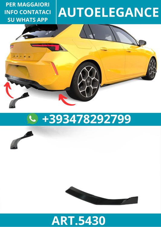 5430 ⭐Répartiteur latéral diffuseur adapté pour Opel Astra L (2020+)⭐