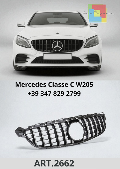 🔥ART.2662 Griglia Sport adatta per Mercedes W205 C63 AMG GT PANAMERICANA🔥