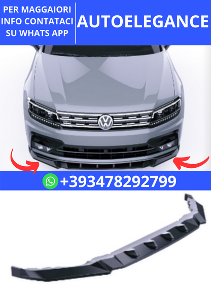 💫ART.2422 SPLITTER VOLKSWAGEN TIGUAN MK2 R-LINE 2015-2020💫