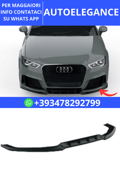 💫ART.2334 SPLITTER RS3 8V SPORTBACK 2015 - 2016💫