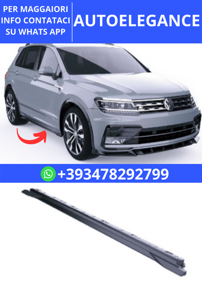 💫ART.2423 SOTTO MINIGONNE VOLKSWAGEN TIGUAN MK2 R-LINE 2015-2020💫
