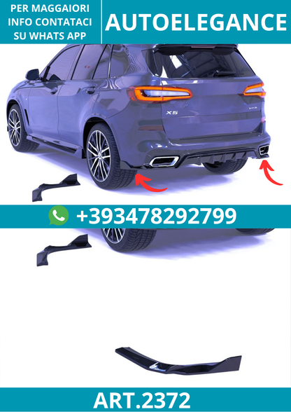 2372 ⭐Splitter laterale diffusore adatto per Cupra Terramar (2024+)⭐