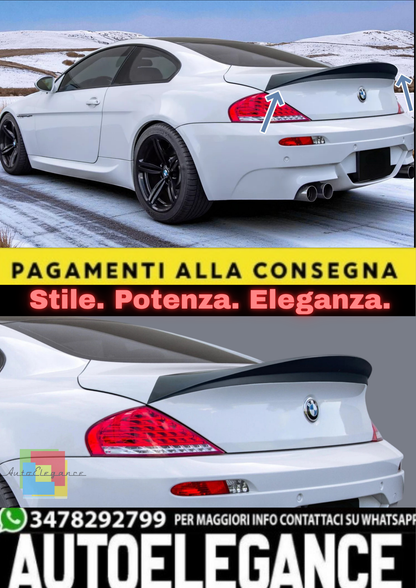 💫 Spoiler Posteriore in ABS per BMW Serie 6 E63 Coupé (2004–2007) 💫