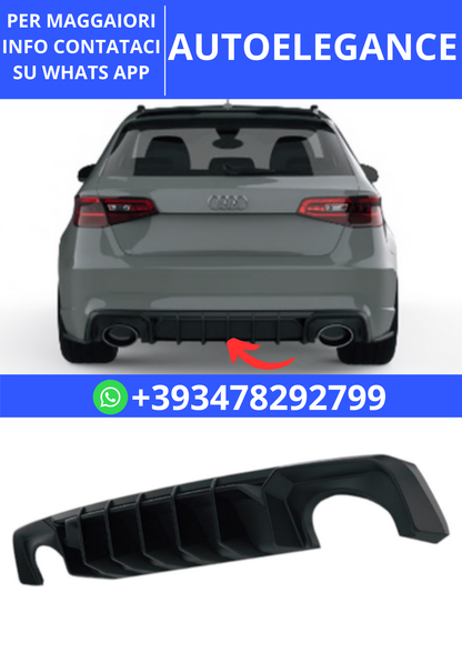 💫ART.2338 DIFFUSORE RS3 8V SPORTBACK 2015 - 2016💫