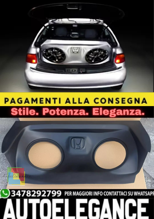 💫 Audio Box / Soundboard per Honda Civic EG 92–95 Hatchback – Alloggio 💫