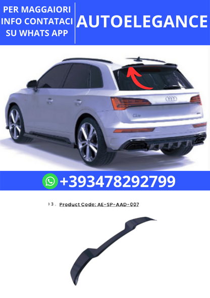 💫ART.2342 SPOILER AUDI SQ5 Q5 S-LINE MK2 FACELIFT 2020-2024💫