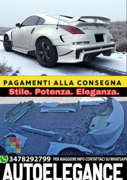 💫Wide Body Kit per Nissan 350Z – Kit Carrozzeria Conversione Drift Look JDM💫