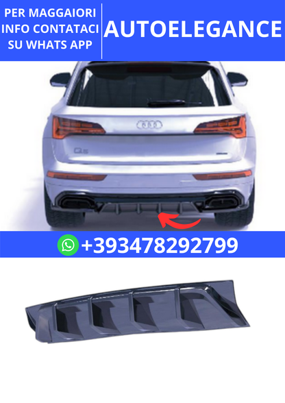 💫ART.2344 DIFFUSORE AUDI SQ5 Q5 S-LINE MK2 FACELIFT 2020-2024💫