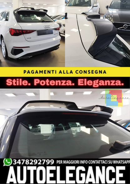 🔥 ROOF SPOILER ADATTO PER AUDI RS3 / S3 / A3 S-LINE 8Y SPORTBACK 🔥