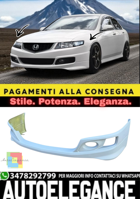 💫 Body Kit Stile A-Spec per Honda Accord – Minigonne Laterali, Spoiler💫