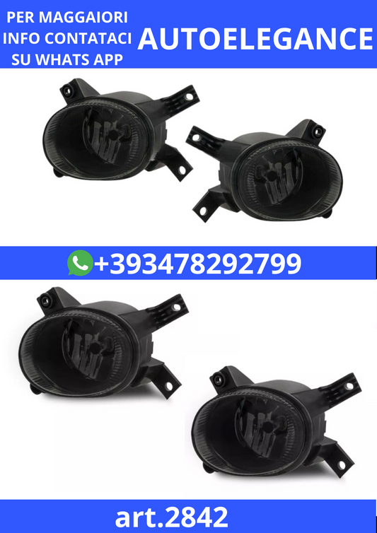 🎀art.2842-Fari Fendinebbia Affumicati compatibili AUDI A3 8P 2003-2012🎀