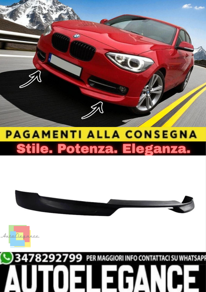 ✨Splitter Anteriore in ABS per BMW Serie 1 F20/F21 (2011–2015) – Look Sportivo ✨