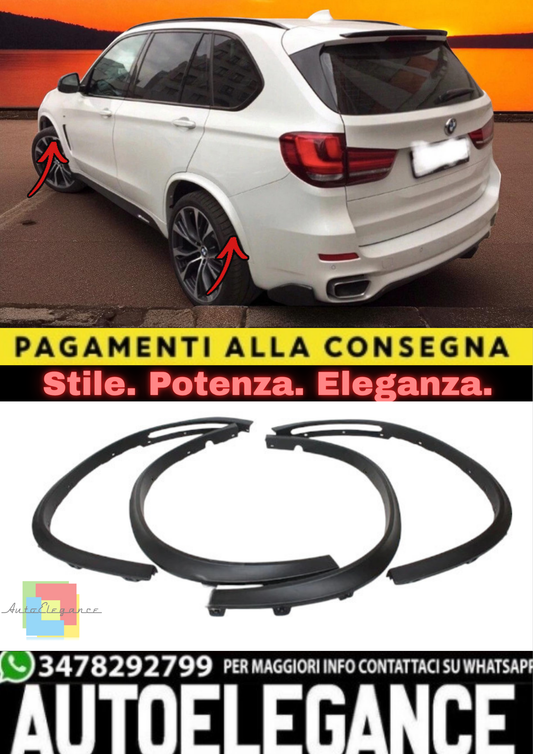 ✨ Passaruota in ABS per BMW X5 F15 (2013–2018) – Look Tuning Sportivo✨