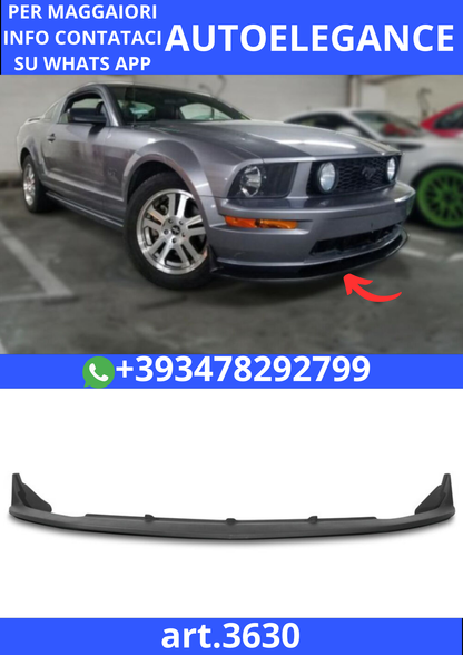 💫SPLITTER ANTERIORE ADATTO PER FORD MUSTANG 2005-2009 GT💫
