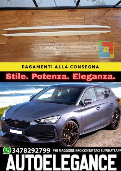 🔥MINIGONNE ADATTO PER CUPRA LEON 2020+ GREZZE🔥