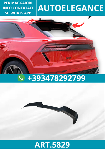 5829⭐Spoiler posteriore adatto per Audi RSQ8 (2020-2024)⭐