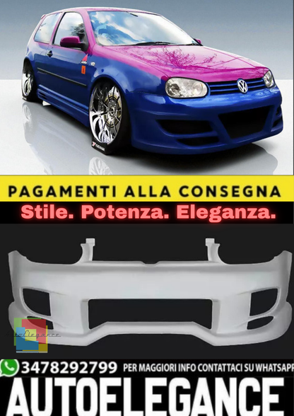 💫 Paraurti Anteriore per VW Golf 4 (1997–2003) – Ricambio Sportivo / OEM Look💫