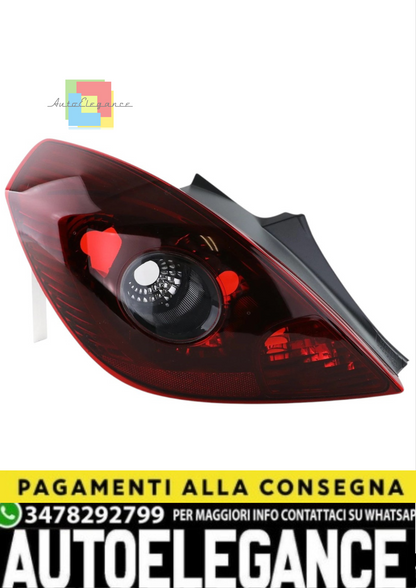 💫Fanale Posteriore Sinistro Stile OPC per Opel Corsa D 3 Porte (2006–2014)💫