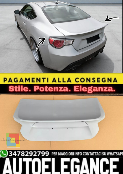💫 Portellone CSL / Coperchio Baule in Vetroresina per Toyota GT86 💫