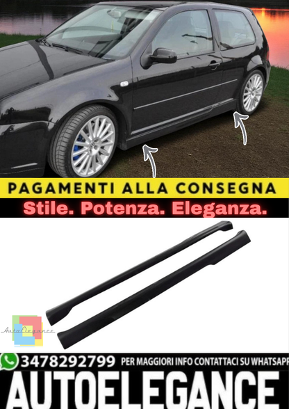 🔥Minigonne Laterali per VW Golf 4 3 Porte (1997–2006) – Estensioni Paraurti 🔥