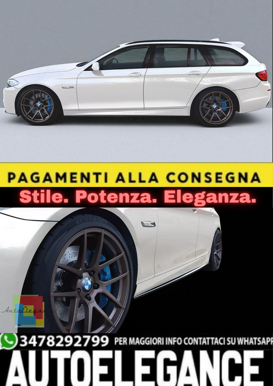 💫Coppe Sottovalvole Laterali BMW Serie 5 F10 F11 – Minigonne / Listelli 💫